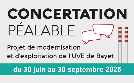 UVE de Bayet - Projet de modernisation et d'exploitation